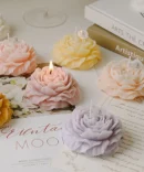 bougie en forme de fleur pour illuminer la saint valentin